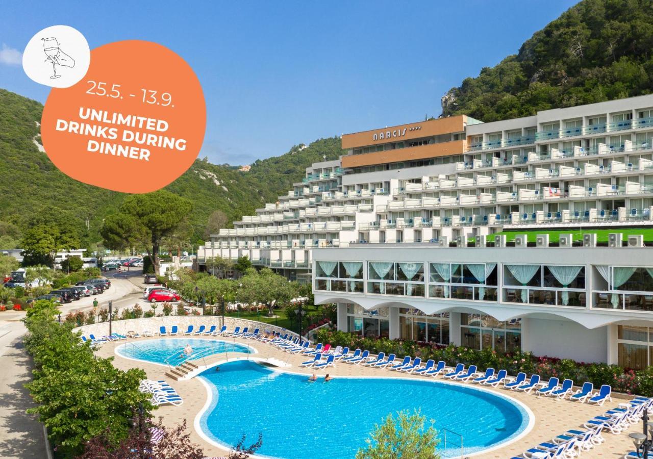 Maslinica Narcis Hotel Rabac Extérieur photo